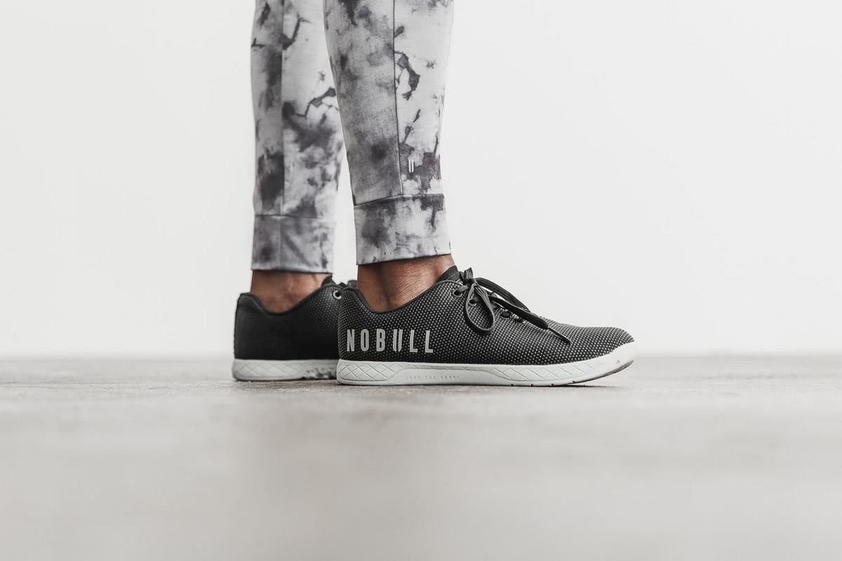 Nobull Tie-Dye Women's Joggers Black | Australia (BJ9528)